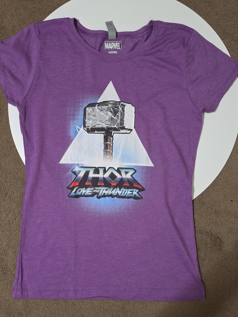Marvel Purple Thor: Love and Thunder Short Sleeve Tee